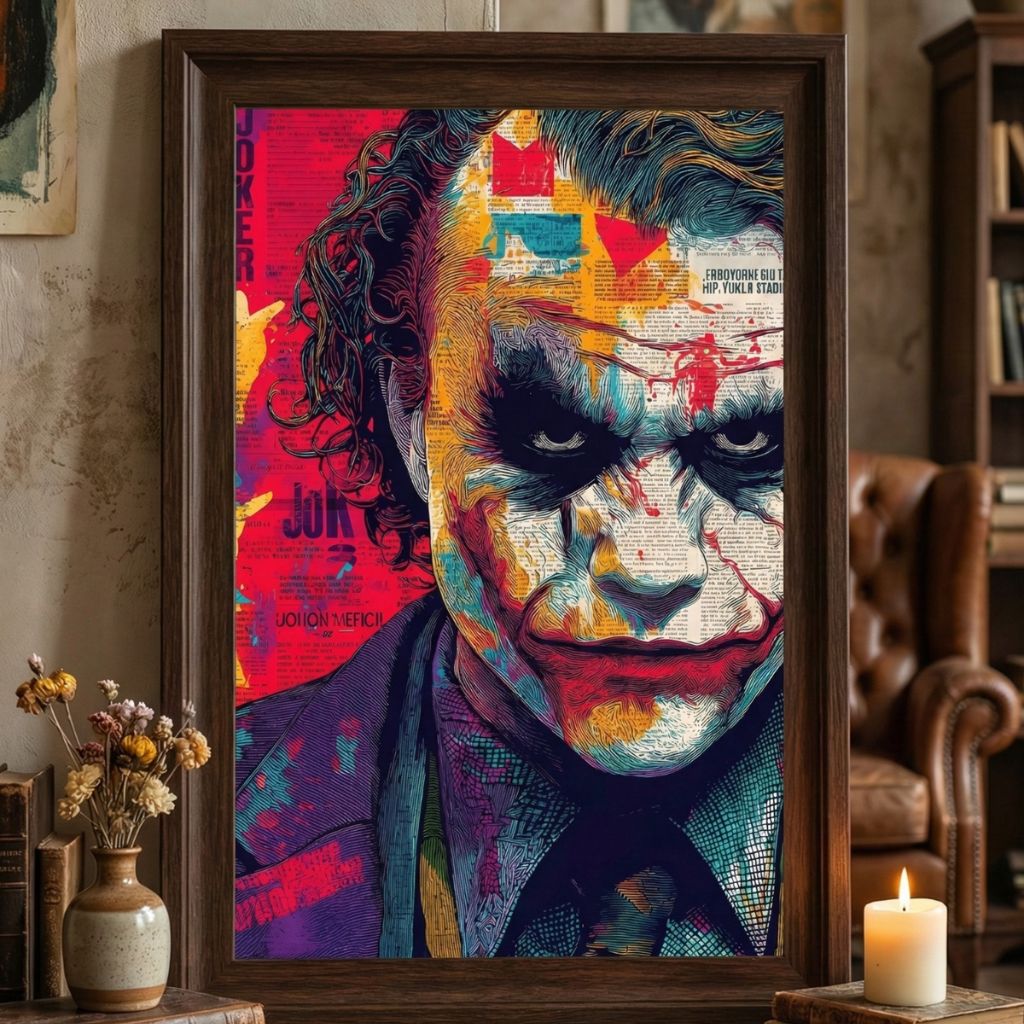 Cuadro decorativo - Diseños Tematicos- Joker Version