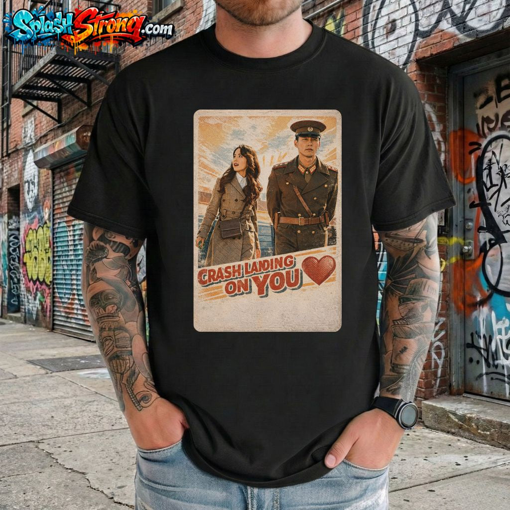 Crash Landing on You polera-Camiseta | 100% Algodon