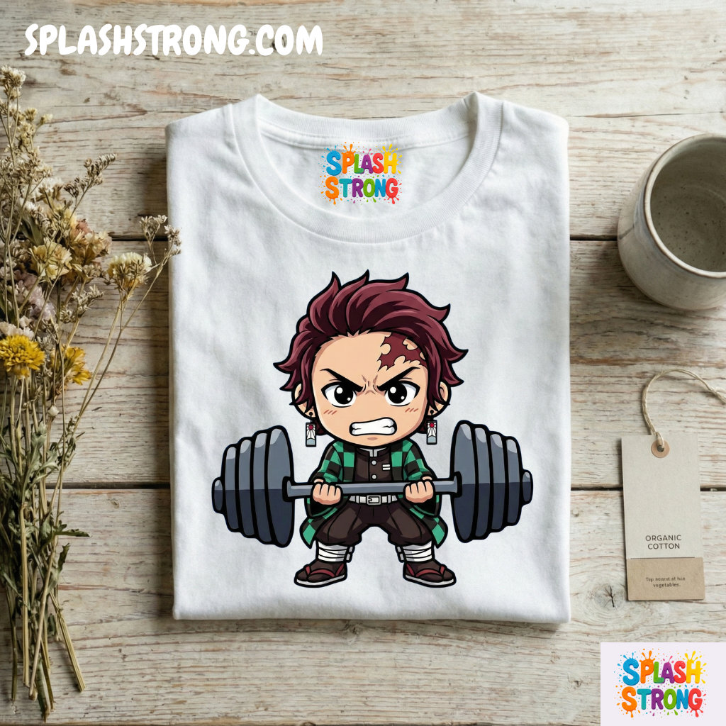 Tanjiro Kamado Strong | Polera 100% Algodón