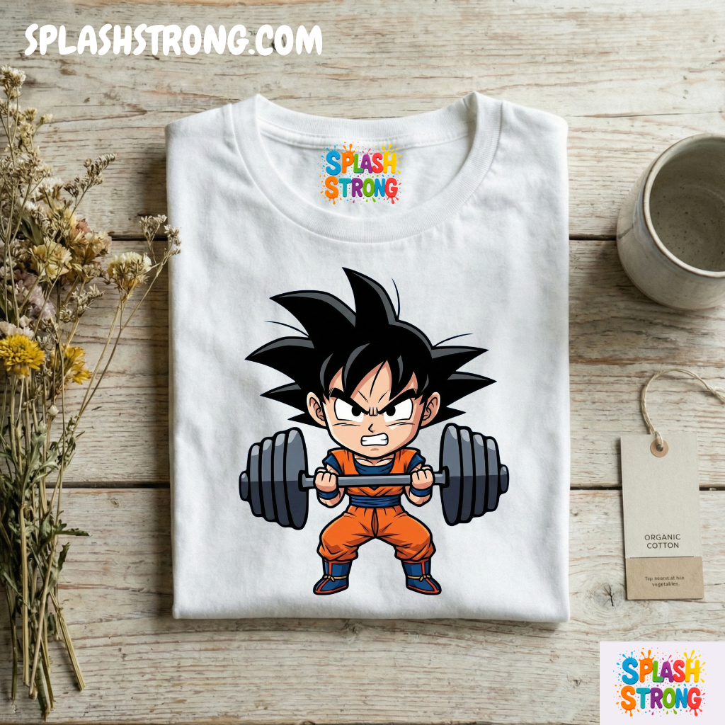 Goku Strong | Polera 100% Algodón