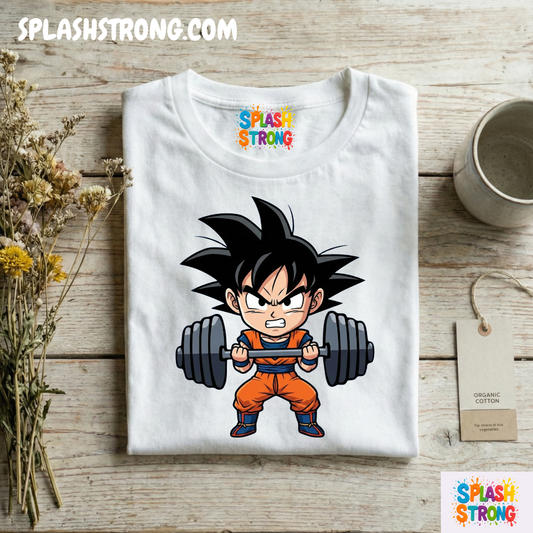 Goku Strong | Polera 100% Algodón
