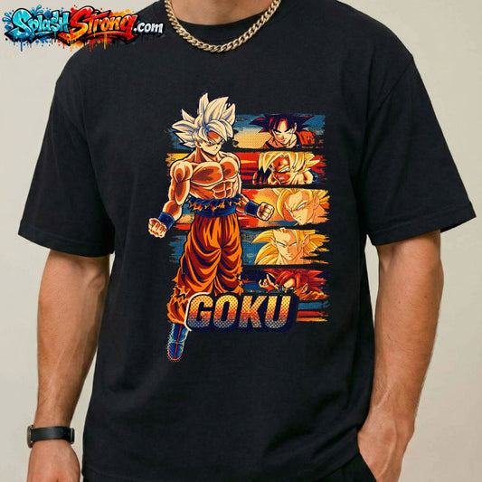 Goku polera-Camiseta | 100% Algodon