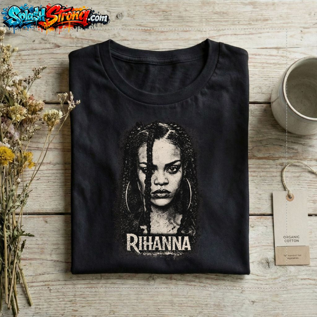 Rihanna polera-Camiseta | 100% Algodon