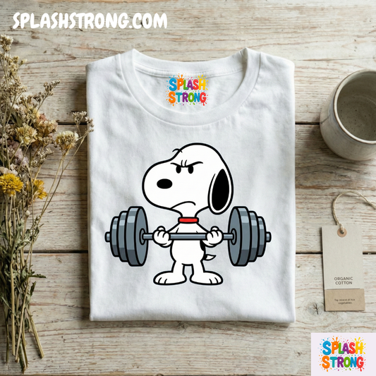 Snoopy Strong | Polera 100% Algodón