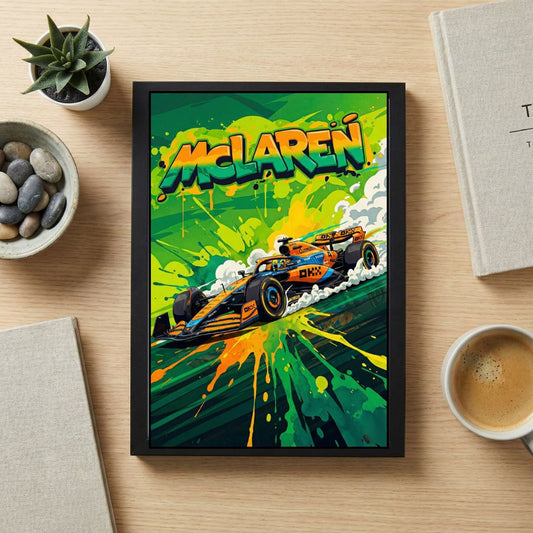 Cuadro decorativo - Diseños Tematicos- Mclaren