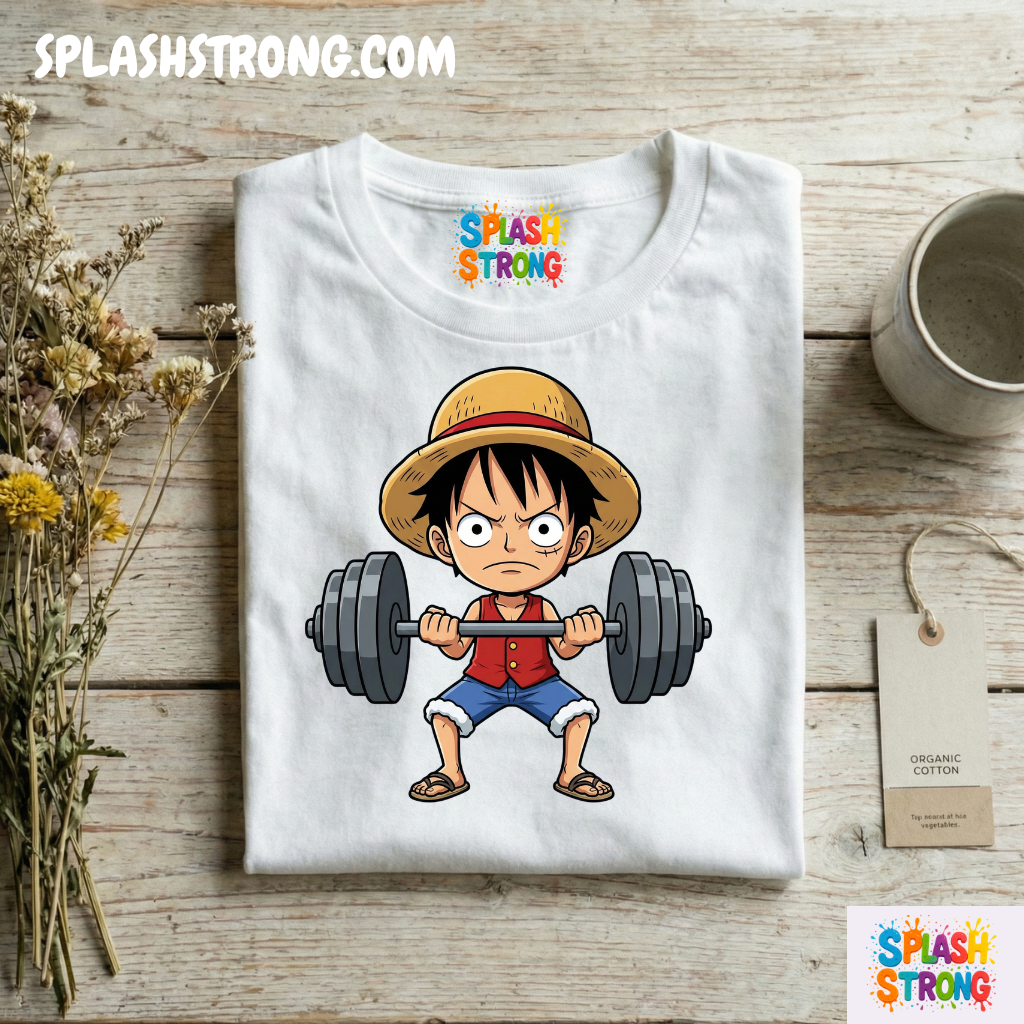 Monkey D. Luffy Strong | Polera 100% Algodón