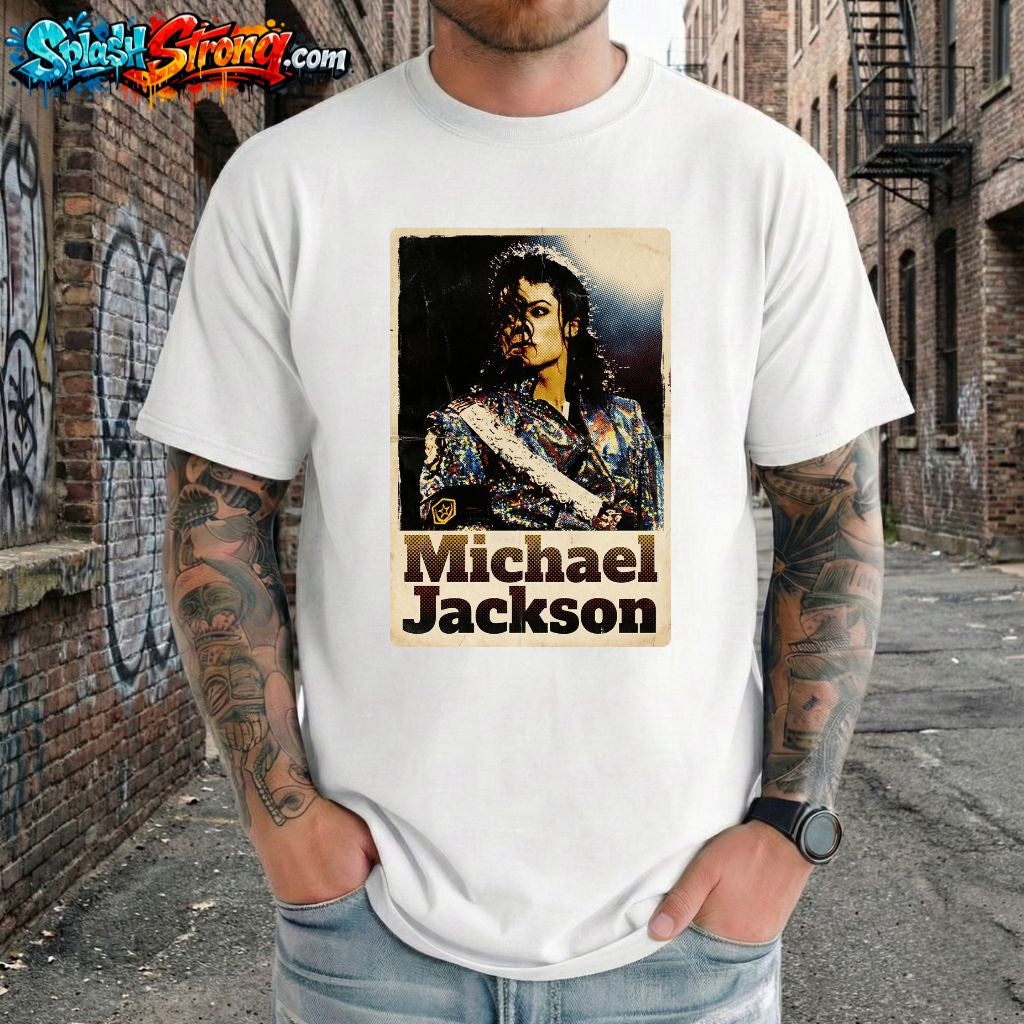 Michael Jackson polera-Camiseta | 100% Algodon