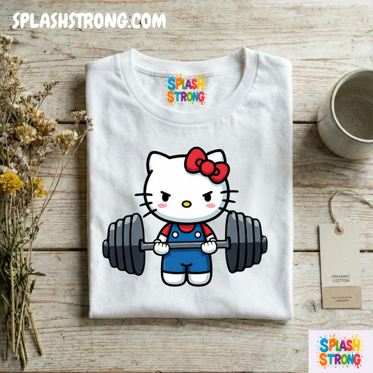 Hello Kitty Strong | Polera 100% Algodón
