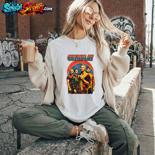 Coldplay polera-Camiseta | 100% Algodon