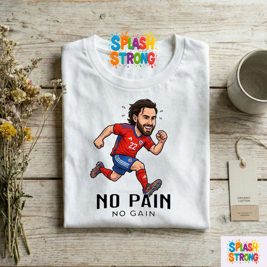 Ben Brereton No Pain, No Gain | Polera 100% Algodón