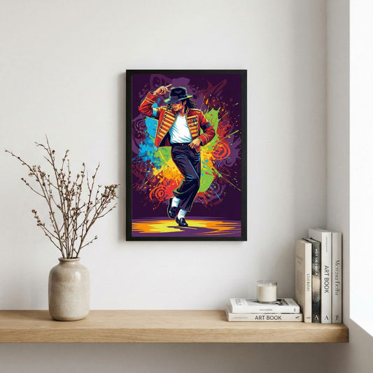 Cuadro decorativo - Diseños Tematicos- Michael Jackson