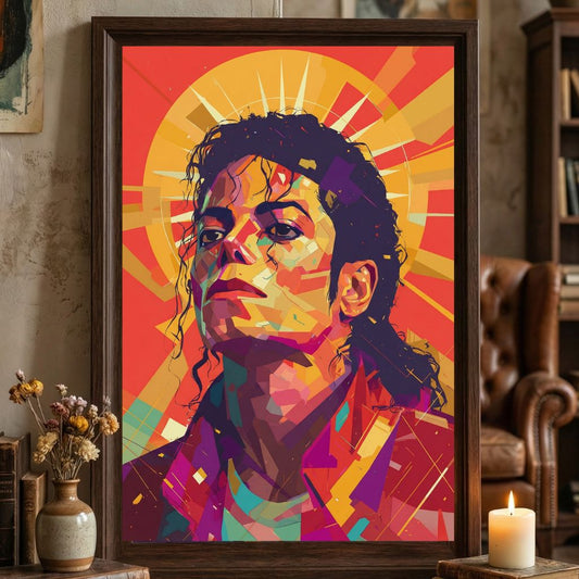 Cuadro decorativo - Diseños Tematicos- Michael Jackson